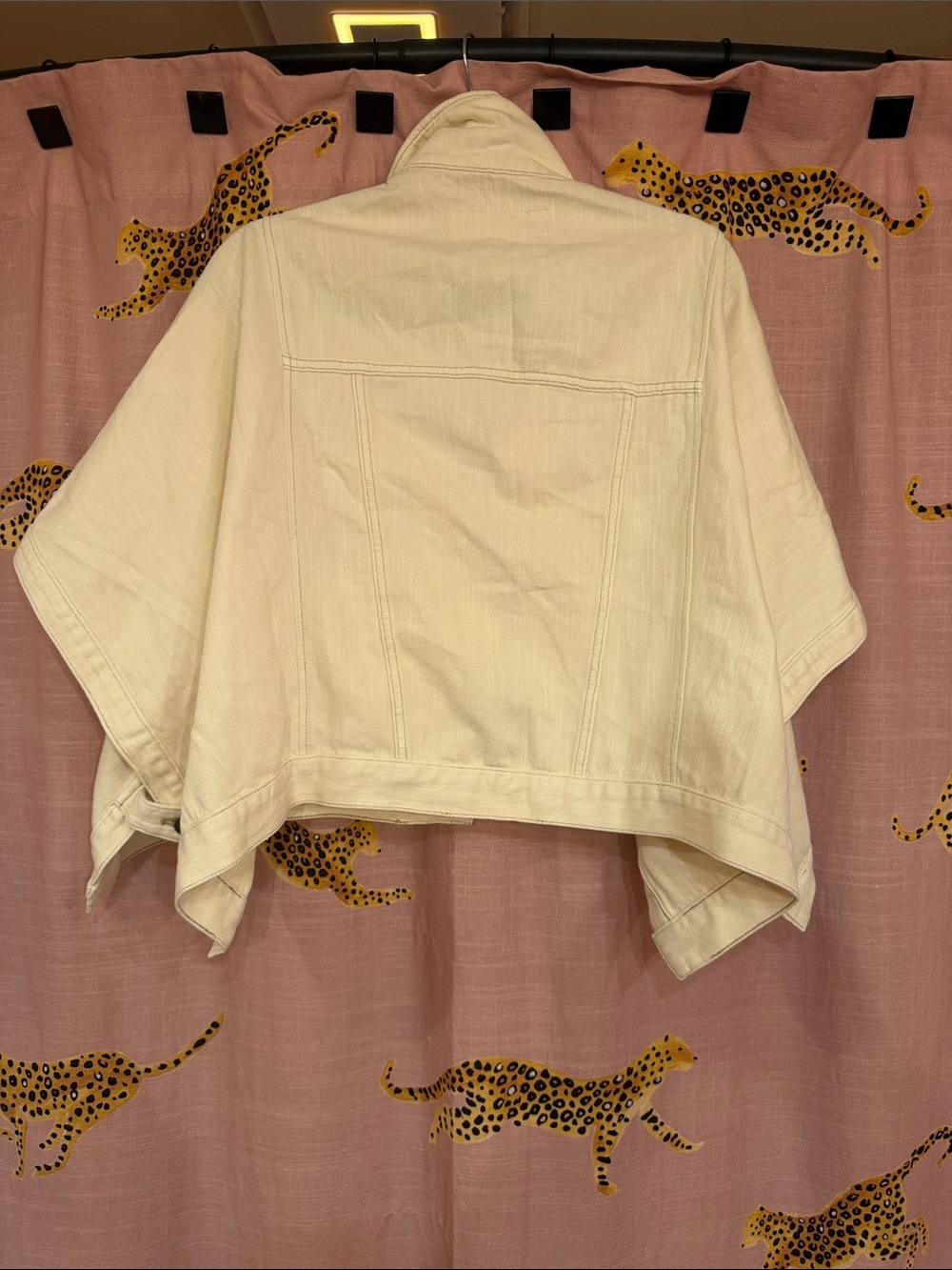 NWOT Anthropologie Pilcro Weston Cape Denim Boyfriend Jacket - Picture 9 of 9